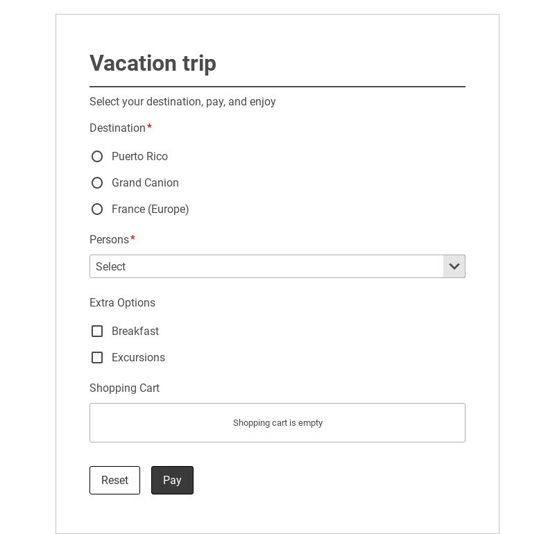 Vacation Offer