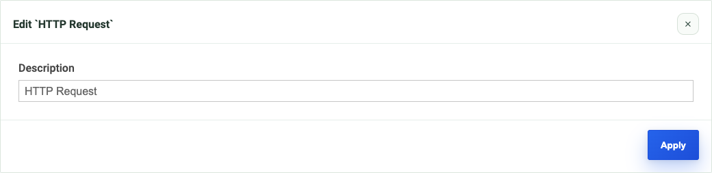 Live v2 HTTP Request settings.